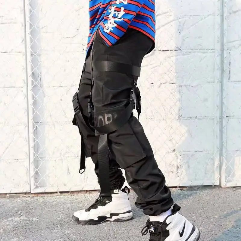 Techwear Cargo Pants Parachute Men's Trousers