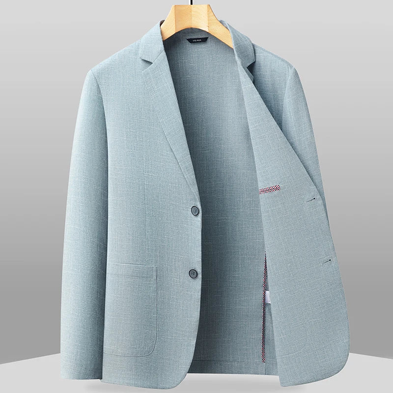 Silk jacquard stylish men's suit jacket