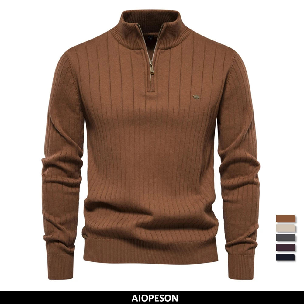 Zipper Pullover Sweaters for Men