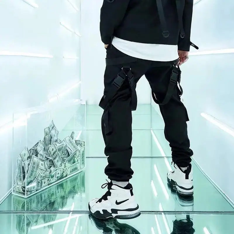 Techwear Cargo Pants Parachute Men's Trousers