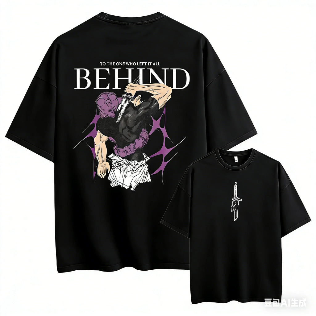 Toji Printed Tee Anime Sports T-shirt