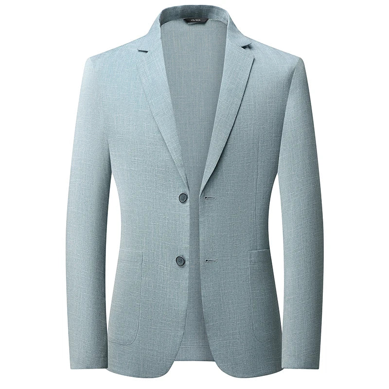 Silk jacquard stylish men's suit jacket