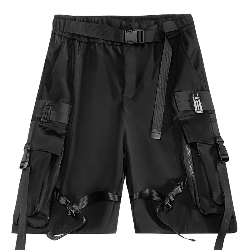 Multi Pockets Street Punk Hip Hop Cargo Shorts