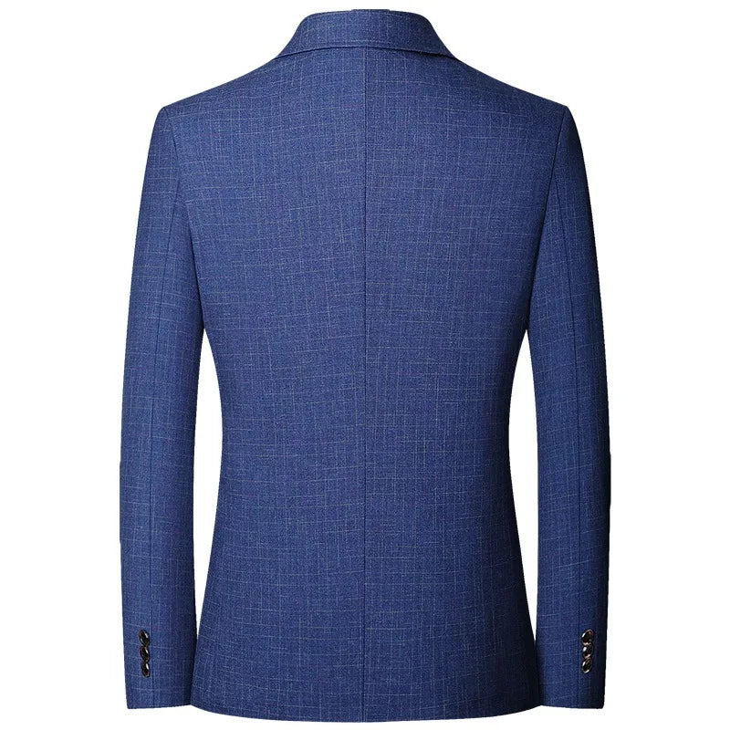 Everblue Checkered Blazer