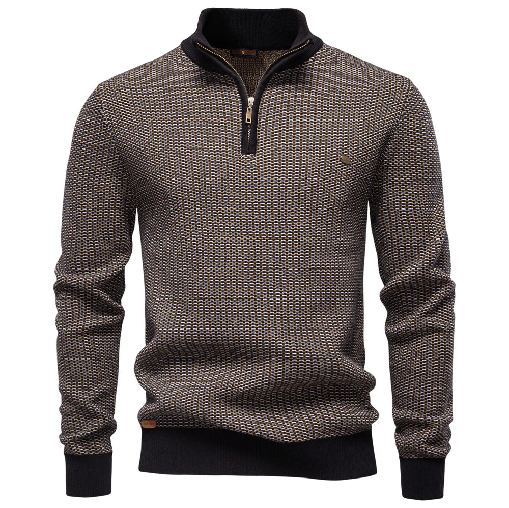 Classic Striped Knitwear Men Sweater