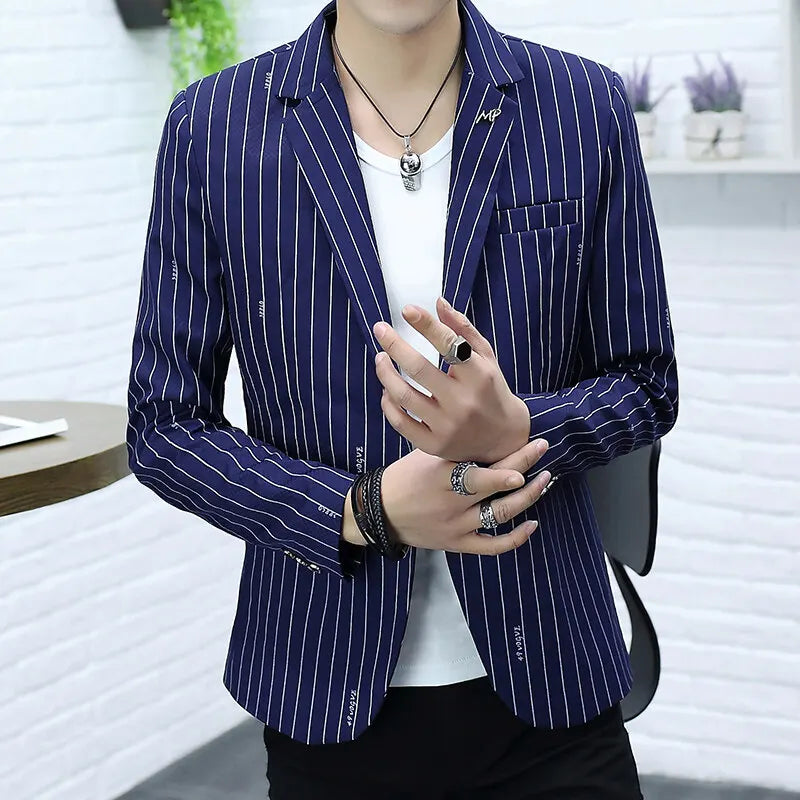Korean Version Men's Fashion Blazer