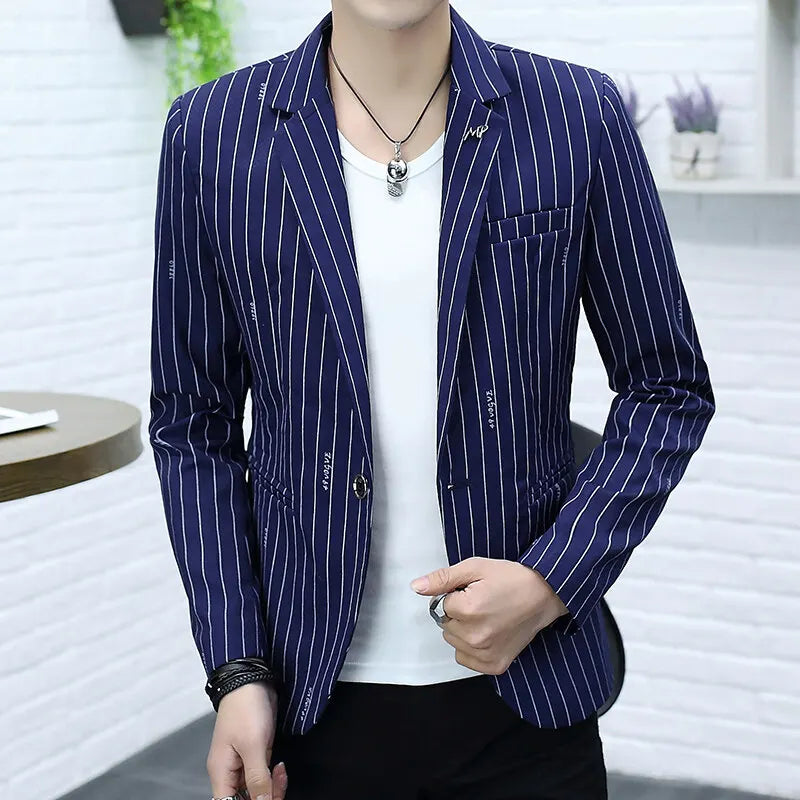 Korean Version Men's Fashion Blazer