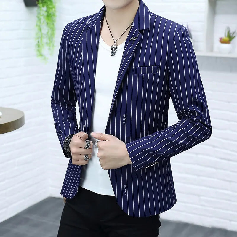 Korean Version Men's Fashion Blazer