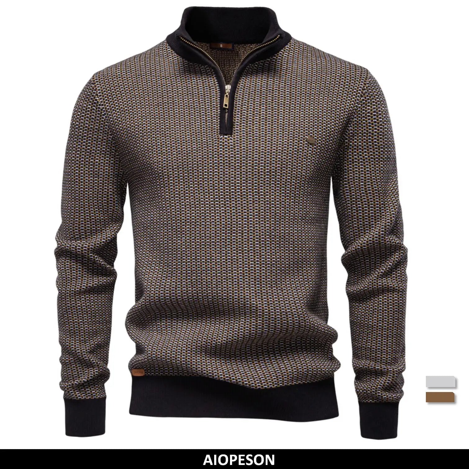 Classic Striped Knitwear Men Sweater