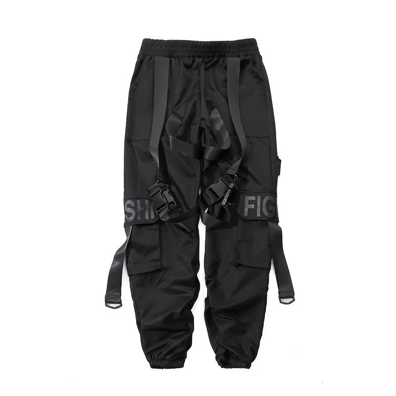 Techwear Cargo Pants Parachute Men's Trousers